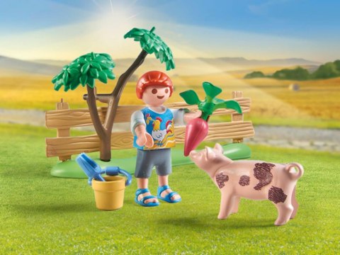 Mattel Playmobil Klocki 69-ele Country Ogródek warzywny u dziadków FARMA ZA6714