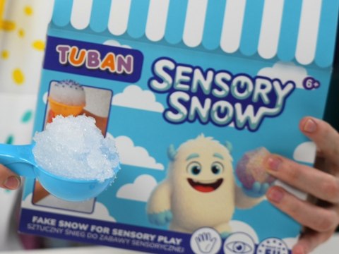 TUBAN Tuban Senso Story SENSORYCZNY ŚNIEG kreatywny zestaw do eksperymentów ZA6696