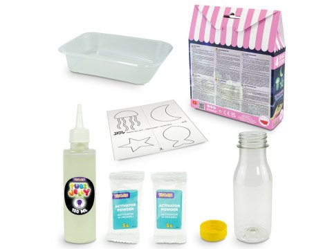 TUBAN Tuban Sensory Jelly Glow - butelka sensoryczna z żelowymi figurkami ZA6699