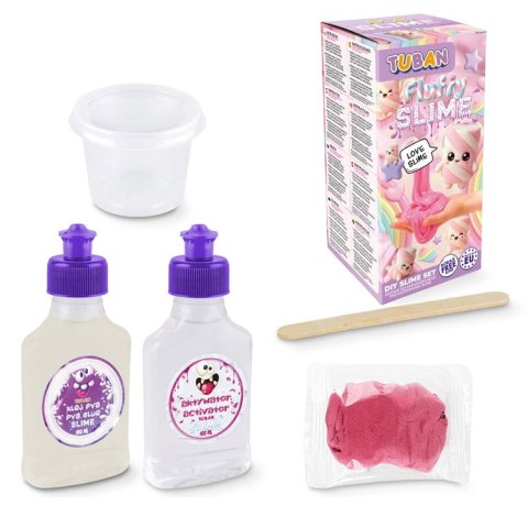 TUBAN Tuban Zestaw Fluffy Slime- puszysty slime DIY dla dzieci ZA6192