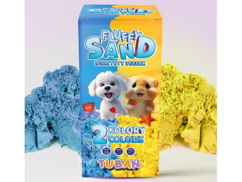 TUBAN Tuban puszysty pachnący piasek Fluffy niebieski żółty 140 g ZA5170