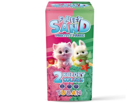 TUBAN Tuban puszysty pachnący piasek Fluffy różowy zielony 140 g ZA5169