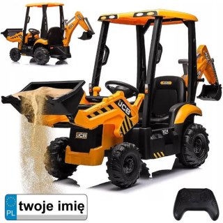 JOKOMISIADA Traktor Koparka Ładowarka na akumulator Duży pojazd budowlany 4w1 PA0312