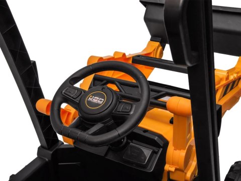JOKOMISIADA Traktor Koparka Ładowarka na akumulator Duży pojazd budowlany 4w1 PA0312