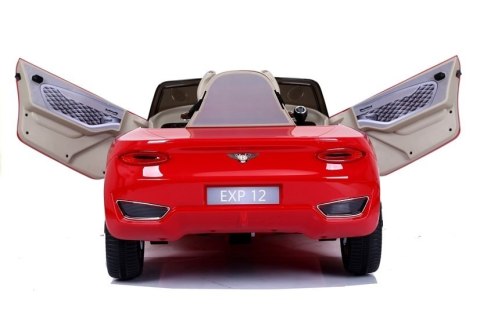 LEAN CARS Auto na Akumulator Bentley Czerwony Lakier