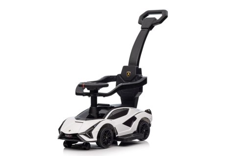 LEAN CARS Jeździk z Pchaczem Lamborghini QLS-996T Biały