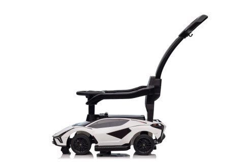 LEAN CARS Jeździk z Pchaczem Lamborghini QLS-996T Biały