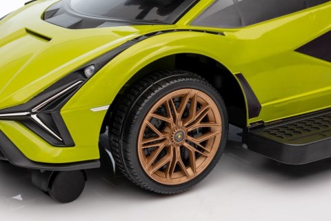 LEAN CARS Jeździk z Pchaczem Lamborghini QLS-996T Zielony