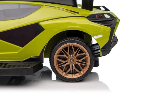 LEAN CARS Jeździk z Pchaczem Lamborghini QLS-996T Zielony