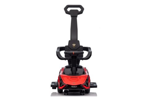 LEAN CARS Lamborghini QLS-996T Ride-on With Pusher Red