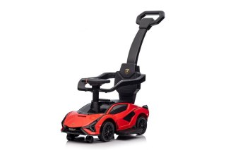 LEAN CARS Lamborghini QLS-996T Ride-on With Pusher Red