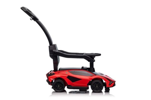 LEAN CARS Lamborghini QLS-996T Ride-on With Pusher Red
