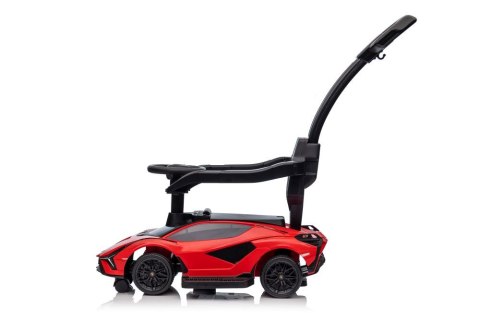LEAN CARS Lamborghini QLS-996T Ride-on With Pusher Red