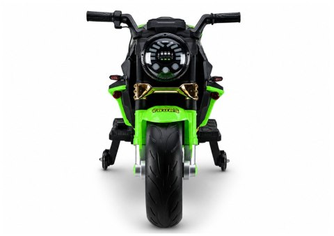 LEAN CARS Motor Na Akumulator XW-07 Podświetlane Koła LED Zielony