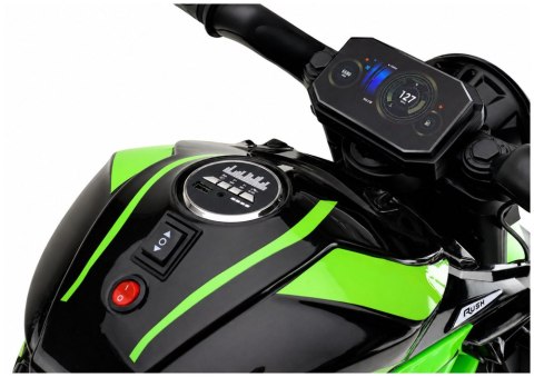 LEAN CARS Motor Na Akumulator XW-07 Podświetlane Koła LED Zielony