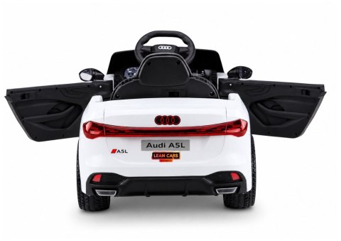 LEAN CARS Pojazd Na Akumulator Audi A5L HL788 Biały