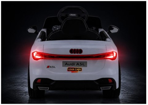 LEAN CARS Pojazd Na Akumulator Audi A5L HL788 Biały
