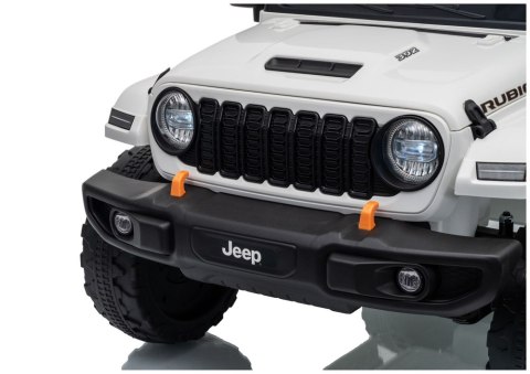 LEAN CARS Pojazd Na Akumulator Jeep Rubicon DK-JWR558 24V Biały