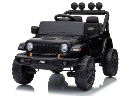 LEAN CARS Pojazd Na Akumulator Jeep Rubicon DK-JWR558 24V Czarny