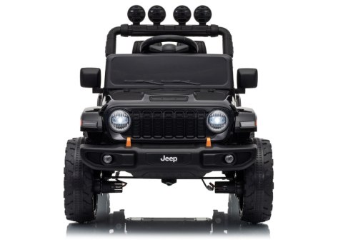 LEAN CARS Pojazd Na Akumulator Jeep Rubicon DK-JWR558 24V Czarny