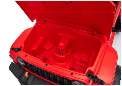 LEAN CARS Pojazd Na Akumulator Jeep Rubicon DK-JWR558 24V Czerwony