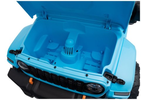 LEAN CARS Pojazd Na Akumulator Jeep Rubicon DK-JWR558 24V Jasno-Niebieski