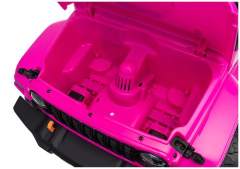 LEAN CARS Pojazd Na Akumulator Jeep Rubicon DK-JWR558 24V Różowy
