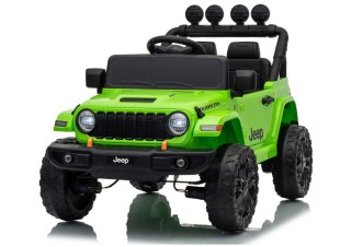 LEAN CARS Pojazd Na Akumulator Jeep Rubicon DK-JWR558 24V Zielony