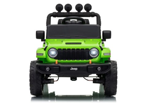 LEAN CARS Pojazd Na Akumulator Jeep Rubicon DK-JWR558 24V Zielony