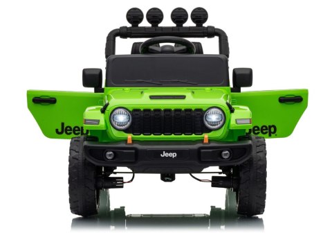LEAN CARS Pojazd Na Akumulator Jeep Rubicon DK-JWR558 24V Zielony