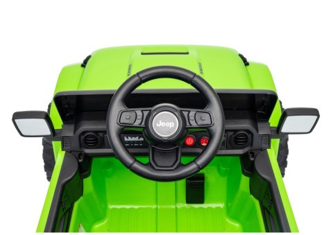 LEAN CARS Pojazd Na Akumulator Jeep Rubicon DK-JWR558 24V Zielony