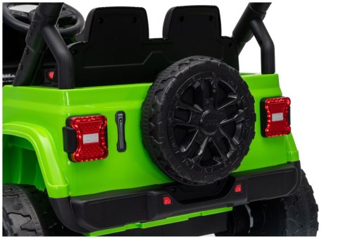 LEAN CARS Pojazd Na Akumulator Jeep Rubicon DK-JWR558 24V Zielony