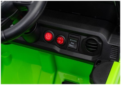 LEAN CARS Pojazd Na Akumulator Jeep Rubicon DK-JWR558 24V Zielony
