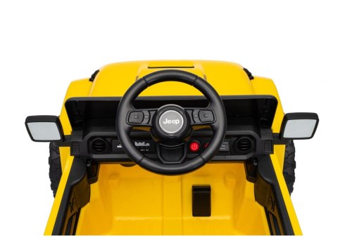 LEAN CARS Pojazd Na Akumulator Jeep Rubicon DK-JWR558 24V Żółty