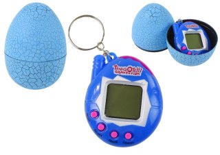LEAN TOYS Tamagotchi w Jajku Gra Elektroniczne Zwierzątko Niebieskie