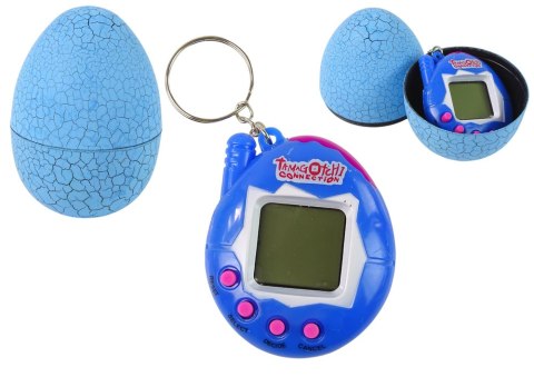 LEAN TOYS Tamagotchi w Jajku Gra Elektroniczne Zwierzątko Niebieskie
