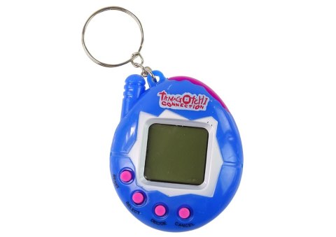 LEAN TOYS Tamagotchi w Jajku Gra Elektroniczne Zwierzątko Niebieskie