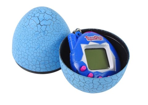 LEAN TOYS Tamagotchi w Jajku Gra Elektroniczne Zwierzątko Niebieskie