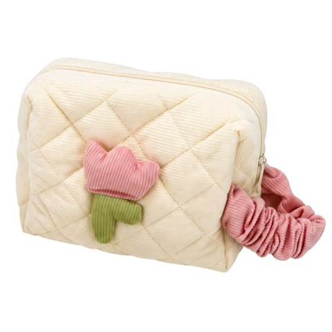 LEAN Toys Drewniany Zestaw Piękności Do Makijażu Kosmetyczka Akcesoria 16 el.