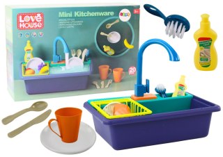 LEAN Toys Elektryczny Zlewozmywak Obieg Wody Suszarka Naczynia Owoce