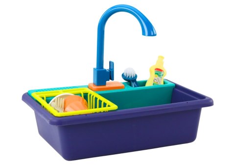 LEAN Toys Elektryczny Zlewozmywak Obieg Wody Suszarka Naczynia Owoce