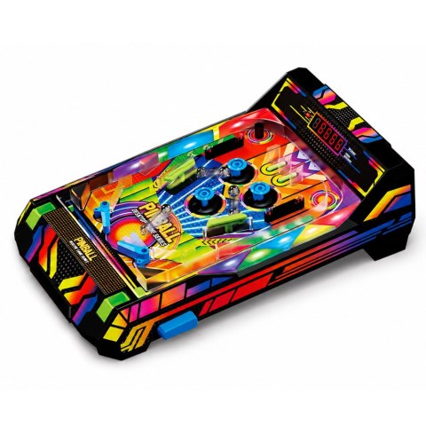 LEAN Toys Gra Stołowa Pinball Elektroniczny Fliper Z Licznikiem Punktów LED Dźwięki