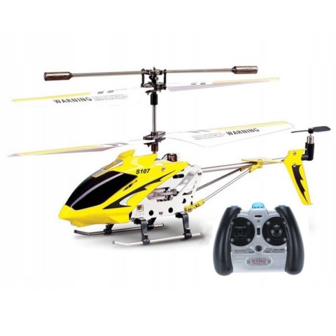 LEAN Toys Helikopter Zdalnie Sterowany RC Żyroskop Syma S107G Żółty