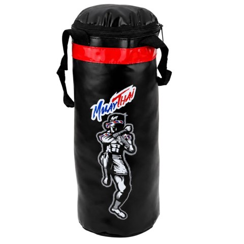 LEAN Toys Worek Bokserski Dla Dzieci Zestaw Do Ćwiczeń Rękawice MUAY THAI 65x22cm L