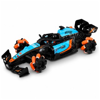 LEAN Toys Wyścigówka Zdalnie Sterowana Samochód RC Obrót 360° 4WD Światła Dym 1:10