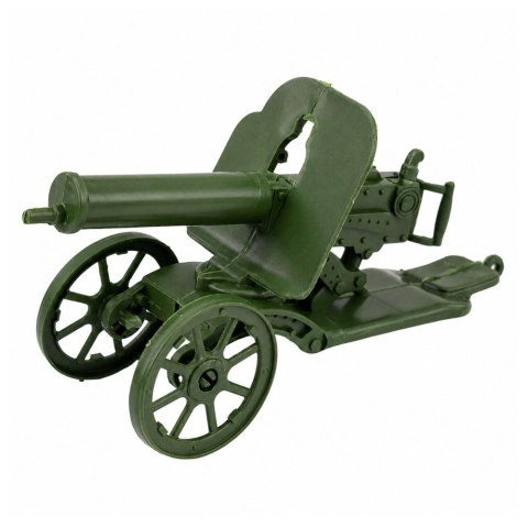 LEAN Toys Zestaw Wojskowy Militarny Żołnierzyki Czołg Pojazd Armata 13 el.