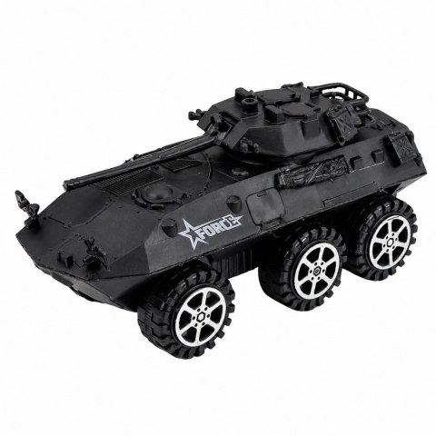 LEAN Toys Zestaw Wojskowy Militarny Żołnierzyki Transporter Opancerzony 14 el.