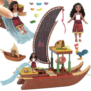 Mattel Mattel Disney Lalka Vaiana z "Moana 2" Zestaw łódka + akcesoria ZA6702
