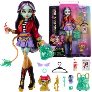 Mattel Mattel Lalka Monster High Jinafire Long + figurka zwierzak Cloudy ZA6707