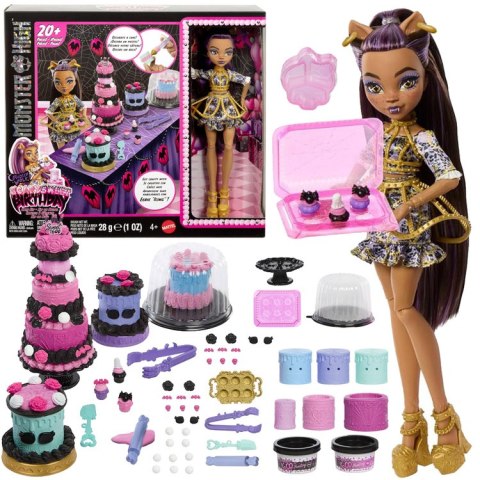 Mattel Mattel Lalka Monster High Straszysłodkie urodziny Kit Clawdeen Wolf ZA6709